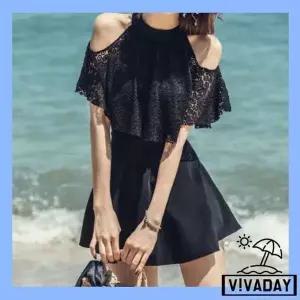 [하프클럽/]VIVA-O141 오프숄더원피스수영복