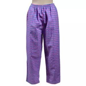 [하프클럽/](슬레진저)감각적인 체크 여성 밴딩 9부 주머니팬츠