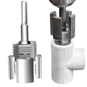 DN15 DN20 파이프 나사 가공 도구 육각 섕크 다이 내부 외부 1234 수도관 PPR PVC MPP 분리형