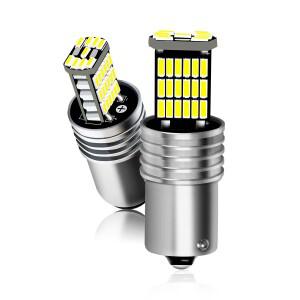 4PCS 강력한 LED 브레이크 후진 정지 신호등 1157 bay15d p217w ba15s g18 12V