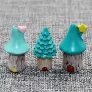 트리하우스 3개세트 크리스마스 눈사람 장식 미니어처