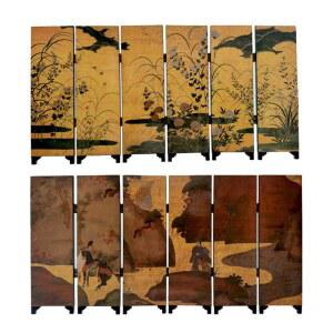 미니병풍 명절 소형 칠기 선물용 기념품 제사용 선물 타입 외국인