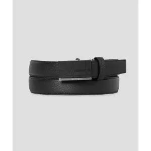 매장정품 빈폴 BEANPOLE ACCESSORY 흑착 체크 자동 버클 벨트 - 블랙 BE5182M425 227930