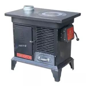 연탄 사각난로 화목 사각 화목난로 주물 장작난로