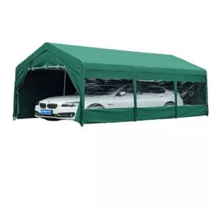 주차천막 간이주차장 간이 쉘터 차고 그늘막 썬쉐이드