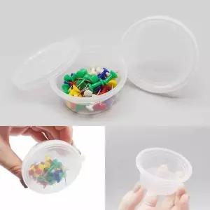 [골드스마일]다목적 투명 비즈 보관함 원형 소품 정리함 악세사리 통