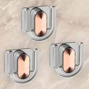 [엄지척]무타공 접착식 고급 욕실화 트렌드 실내화 슬리퍼 거