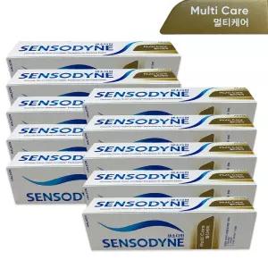 약국용 센소다인 멀티케어 치약 120g X 10개 불소 충치 시린이용 구취 잇몸 상쾌 대용량