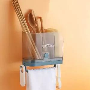 고품질 다용도 블루 벽걸이다용도보관함 블루수저케이스 다용저통 (WFKDJCQ)