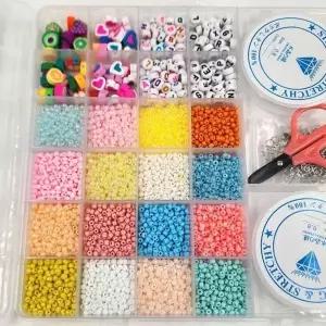 고품질 목걸이 팔찌 반지 악세사리만들기 DIY키트 DIY팔찌 DIY팔찌 (WFKDLA0)