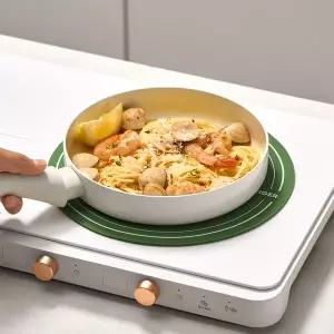 바겐슈타이거 주방용 실리콘 인덕션 보호매트 원형형 열보호 25cm 5color