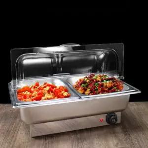 뷔페용 업소용 푸드 워머기 반찬통 온열기 워머 중탕기 3구
