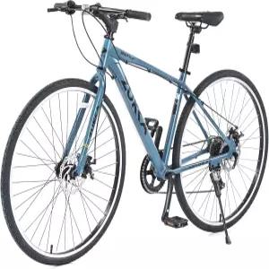 ZUKKA 700C 로드 바이크 7단 스피드 하이브리드 알루미늄 프레임 /듀얼 디스크 브레이크 /다중 색상