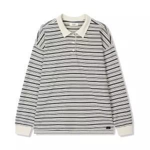 [롯데백화점]톰보이 스트라이프 코튼 카라티셔츠 9176122977_isa