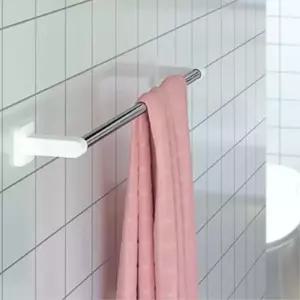 타일벽부착식 수건걸이 욕실인테리어용품 설치 건조대