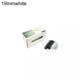 제본링 19mm 흰색 100입 140매집게 서류링 사무용품 문구 대용량링