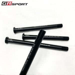 호환 초경량 자전거 스루 액슬 퀵릴리즈 로드 바이크 허브  튜브 샤프트 꼬치  전방 120mm  M12 P1.5