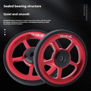 호환 60mm 접이식 자전거 이지휠 알루미늄 합금 CNC 초경량 밀폐형 베어링 푸시 액세서리