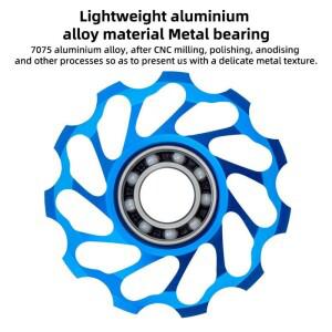 호환 11T/13T 자전거 뒷 변속기 베어링 AL7075 CNC 풀리 내구성 세라믹