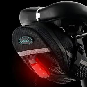 호환 산악 퀵릴리즈 테일 백  로드 바이크 쿠션 새들  자전거 가방  사이클링 고정장치 도구  장비 액세서