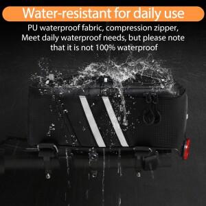 호환 NEWBOLER 자전거 트렁크 가방 8/10L 후면 랙 뒷좌석 사이클링 바이크패킹