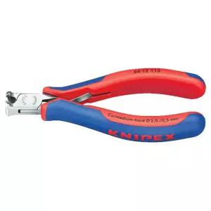 크니펙스-전자 니퍼 64-12-115A 115mm (1EA)와이어 작업공구 절단 수공구 조인트구조 정밀 초미세용 커팅