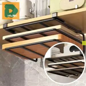 깔끔한 도마거치대 2단 스탠드형 간편한 행주 정리 걸이 수납 냄비받침 무타공 다용도 키친랙 주방선반