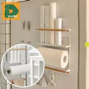 공간활용 냉장고선반 주방 선반대 정리 홀더 선반 공간 타올 틈새 다용도 수납 걸이 부착형 키친 걸이