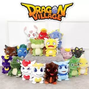 드래곤빌리지 봉제인형 17종-25cm패션 캐릭터 선물 귀여운 장난감