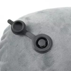 여행용 에어 목베개 휴대용 쿠션 장거리 기내용 용쿠션 용베개 공기