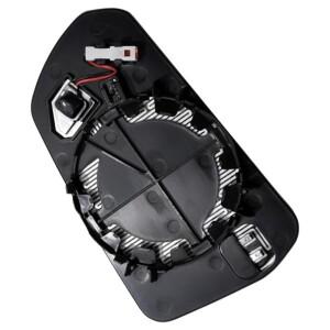 호환 포드 머스탱 2015 2019-2021 미국 버전용 사이드 히팅 윙 글라스 후방 렌즈 블라인드스팟