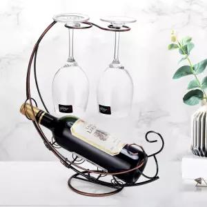 PrimeBulk 와인랙(브론즈) 잔랙 와인와인보관 와인거치대 고급와인랙 인테리