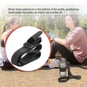 호환 조절식 어깨 끈  물병 홀더 슬링 매일 걷기 자전거 타기에 적합