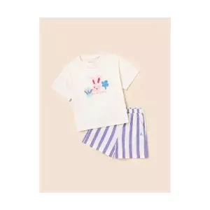 빈폴 키즈 토끼 빙키 여름 잠옷 상하세트 라이트 퍼플 (BI5342U01V) 307087