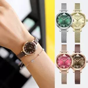 쥴리어스 로마숫자 여성 패션 팔찌 메쉬 메탈 손목시계