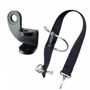 [미국배송] 벌리 트레일러용 자전거 트레일러 히치 세트 비 및 기타 모델 안전 스트랩과 호환되는 12.2MM 스틸 커플러 포함