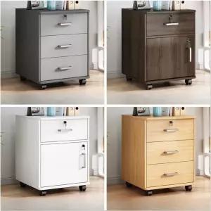 프린터받침대 책상 서랍장 선반 다용도 사무용 이동식 정리