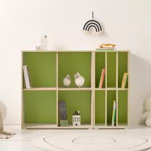 2단 W1200 선반형책장 디자인책장