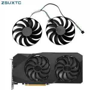 95MM T 129215 ASUS Radeon RX 5600 5700 XT DUAL EVO RX 5700 EVO OC edition 8GB 비디오 카드용 SU 그래