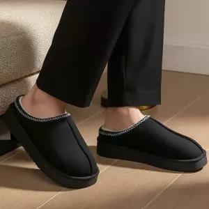 [라일리] Rly 남성 데일리 스티치 빅사이즈 기모 슬리퍼