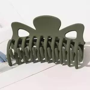 헤어 집게핀 무광 올리브 올림머리 빅사이즈 왕 집게 WFIR5OE