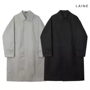 레인 남성 발마칸 트렌치코트