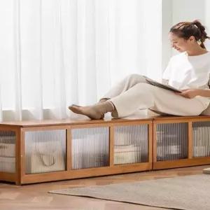 창가쇼파 소파 벤치 벤치형 수납장 원목