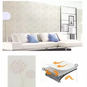 경로당노인정 화사한 접착 냉난방단열벽지20m 보온 셀프시공 풀바른도배지