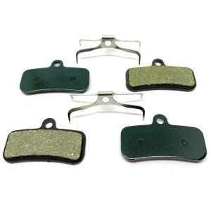 자전거 브레이크 패드 수지, 소결, 세라믹 또는 다운힐 Shimano D02S Saint M, 810,820,640, TRP, Quadiem, Slate용. 높은 제동력과 조용한 정지를 위한 OEM 브레이크용 교체 부품.