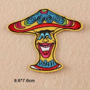 광대 펑크 아이언 패치 의류 남아용 자수 스티커 액세서리