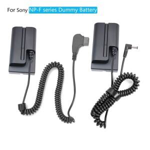 [호환품]D-탭 커넥터용 DC 전원 어댑터 케이블 소니호환 NP-F550 배터리용 더미 NP-F