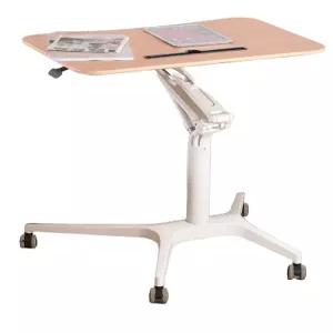 수동 높이조절 책상 공부하는 리프트 스탠드 서있는
