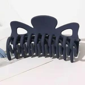 무광 블루 헤어 집게핀 올림머리 빅사이즈 왕 집게 WFIR5P0