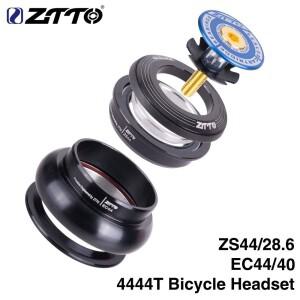 [호환품]ZTTO 자전거 헤드셋 4444T MTB 44mm ZS44 EC44 CNC 1 1/8 -1 1/2 스트레이트 튜브 프레임-테이퍼
